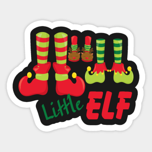 Little Elf - Christmas Sticker